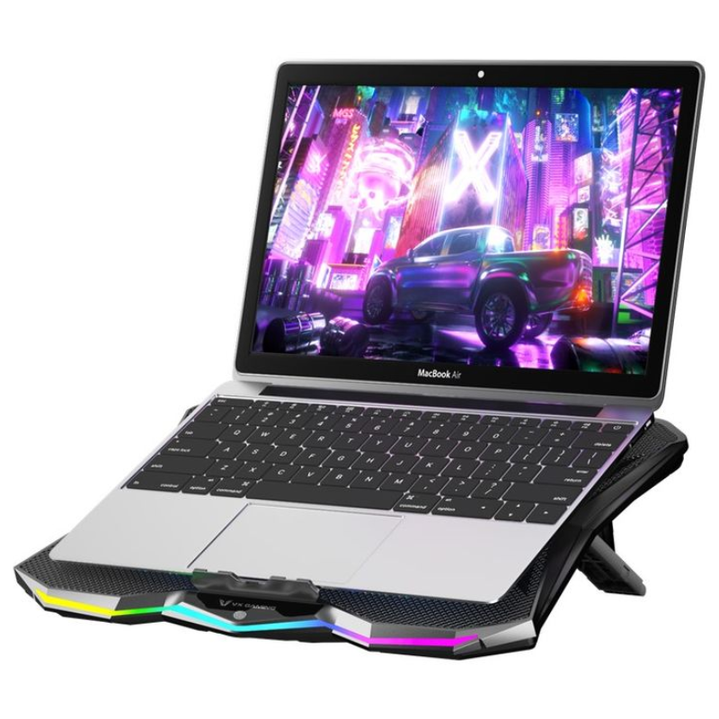 VX Gaming Boreas Series 5 Fan 17-inch Notebook Cooling Stand - Black