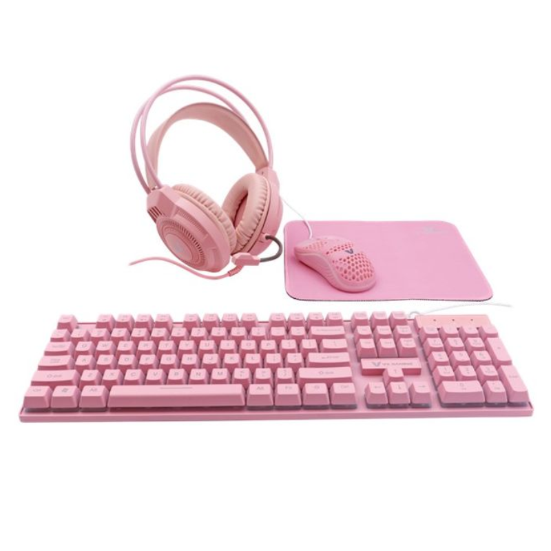 VX Gaming Freya 4 -in-1 Rainbow Combo - Pink