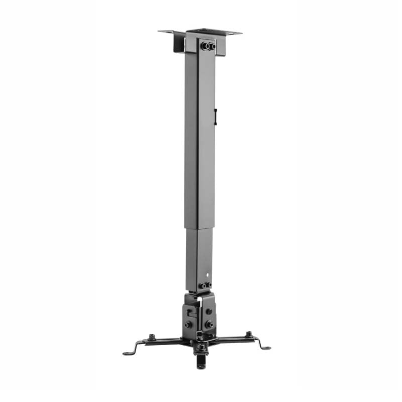 Winx Mount Simple Ceiling & Wall Projector Bracket - Black - Black