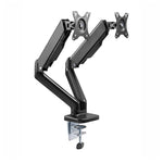 Winx Rise Pro Dual Full Motion Monitor Arm - Black - Black