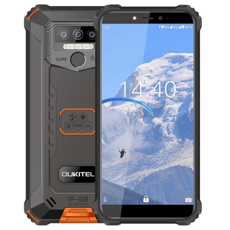 Oukitel WP5 4G Rugged Smartphone 32GB Dual Sim - Black / Red