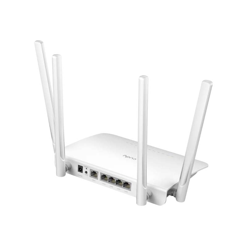 Cudy AC1200 Gigabit Dual Band Smart WiFi Router - White