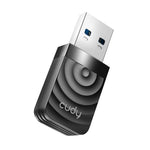 Cudy WU1300S AC1300 High Gain USB Wi-Fi Adapter - Black