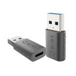 Winx Link Simple USB To Type C Adapter Dual Pack