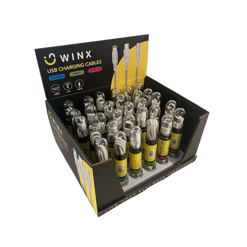 Winx Link USB Charging Cables - White