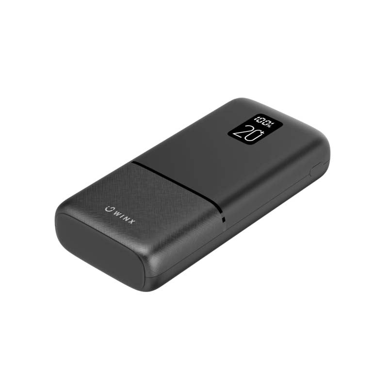 Winx Go Fast 2 20000mAh Power Bank - Black