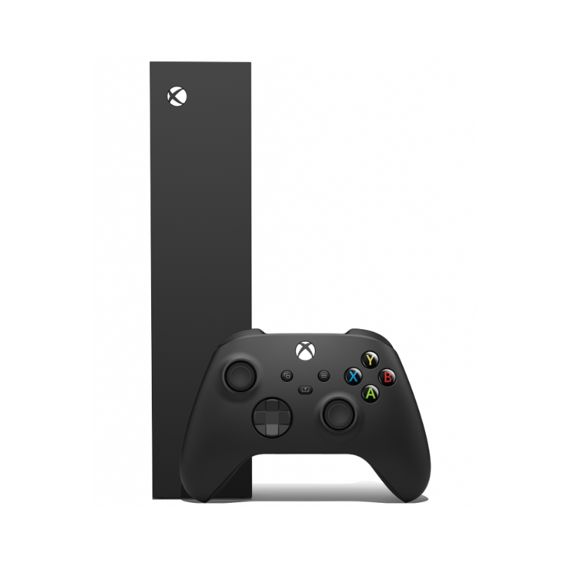 Xbox Series S 1TB + 2 x Wireless Controller Black + Wired Headset - Black