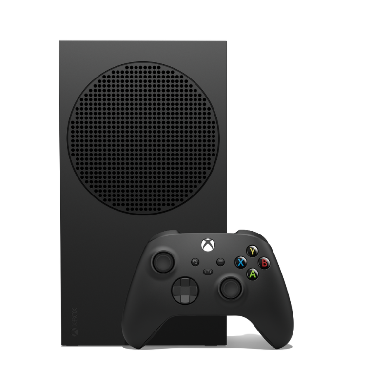 Xbox Series S 1TB + 2 x Wireless Controller Black + Wired Headset - Black
