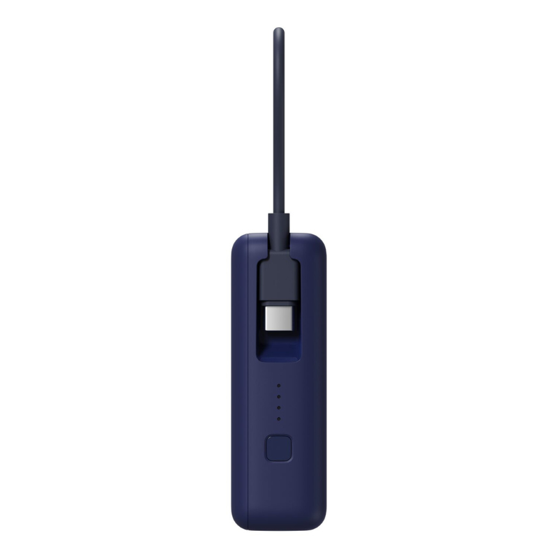 Xiaomi 33W Power Bank 10000 (Integrated Cable) - Blue - Blue