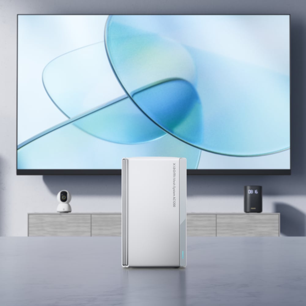 Xiaomi AC1200 Whole Home Mesh Wi-Fi System 3 Pack - White - White
