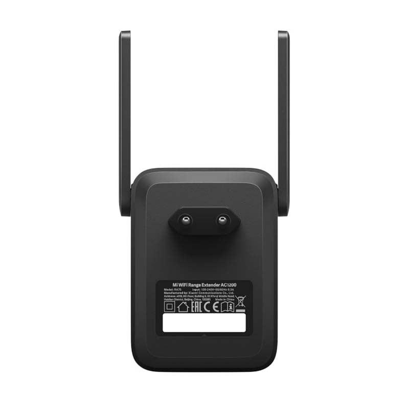 Xiaomi AC1200 WiFi Range Extender 2nd Gen - Black - Black