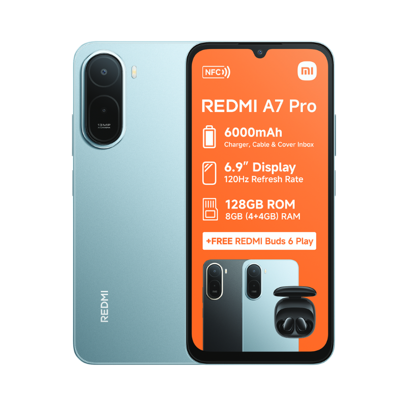 Xiaomi Redmi A7 Pro 4G Dual Sim 128GB - Blue - Blue