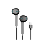 Yookie YTL-09 Wired Earphones Type-C - Black - Black