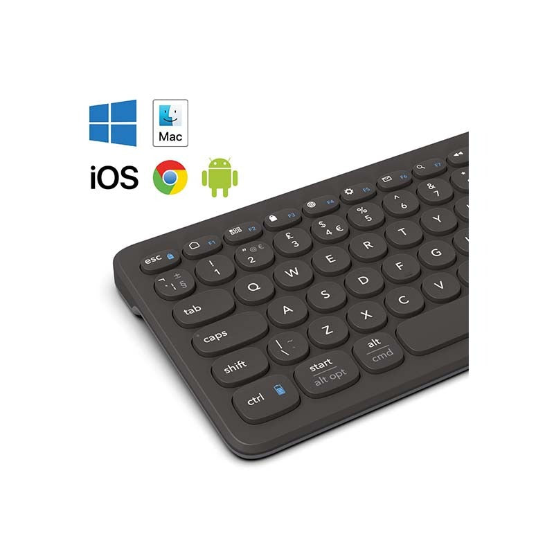 ZAGG Pro Wireless Keyboard 17 Inch - Grey
