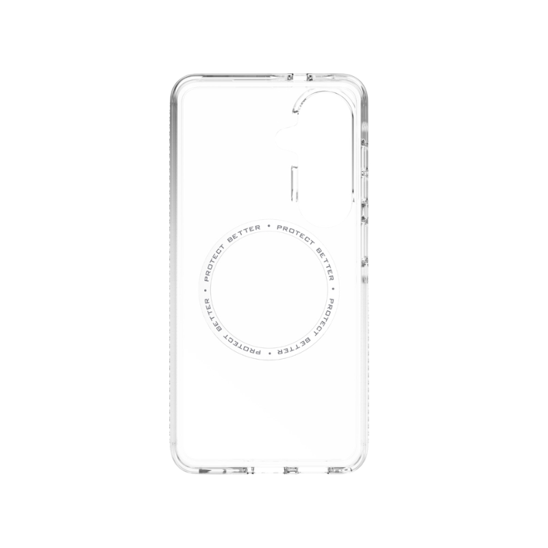 Zagg Crystal Palace Snap Magnetic Case Samsung Galaxy S26 – Clear - Clear