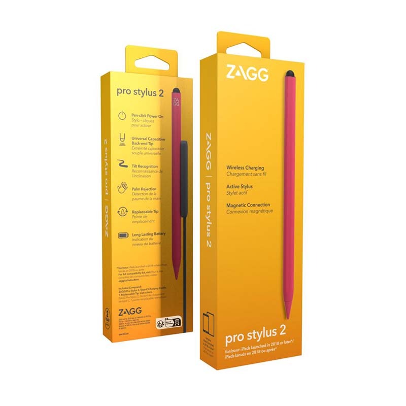 ZAGG iPad Pro Stylus 2 - Pink - Pink