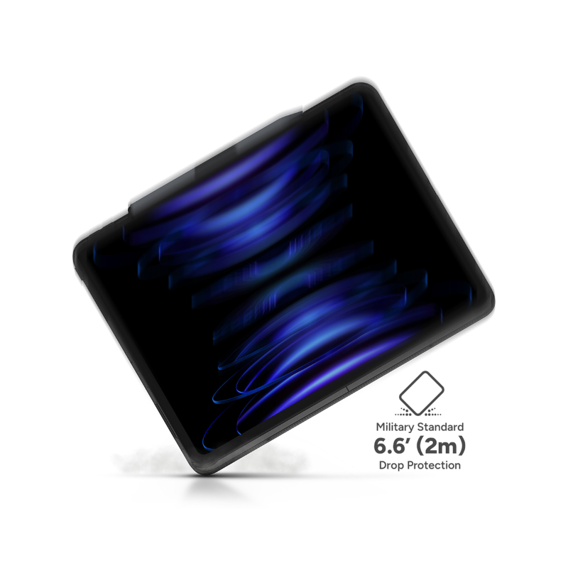 ZAGG Pro Keys 2 Folio Bluetooth Mobile Workstation for 11-inch iPad Air 11(26/25/24) - Black - Black