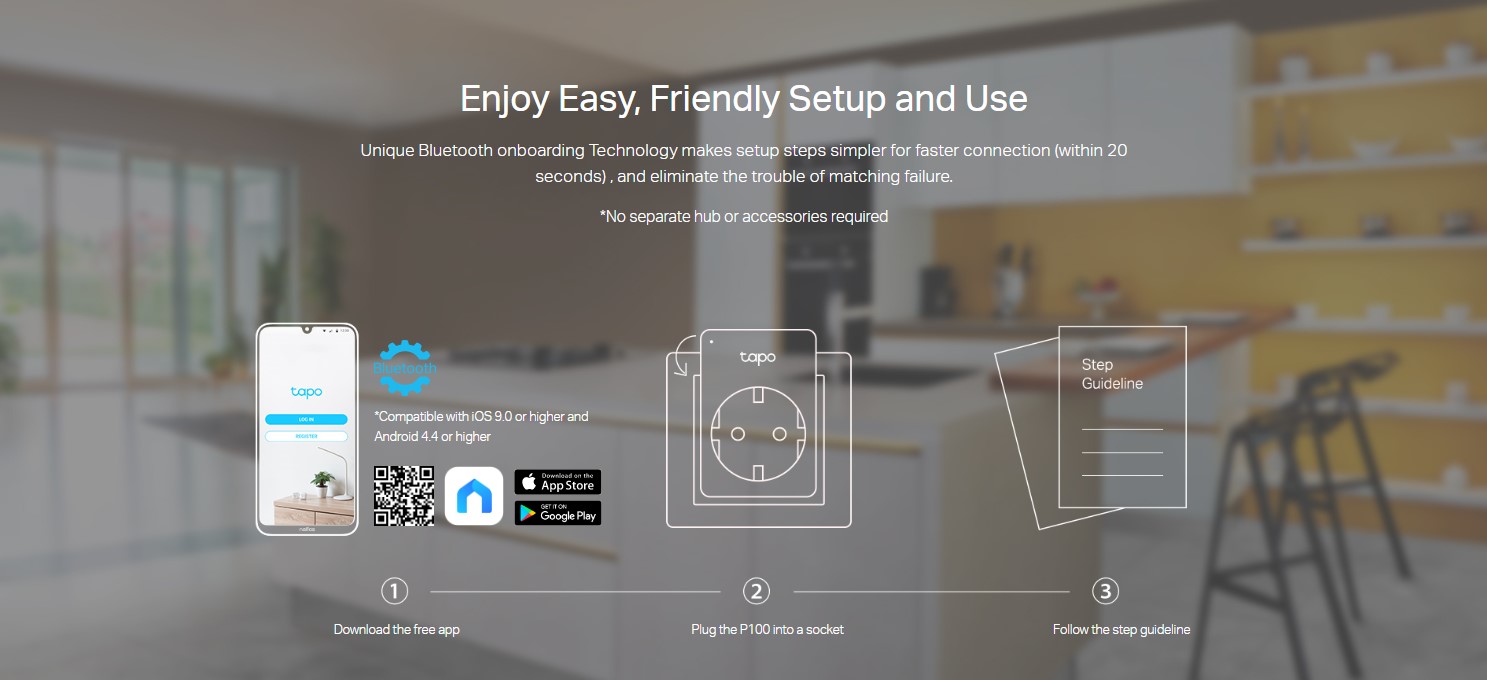 TAPO_P100_Wifi_Socket_setup