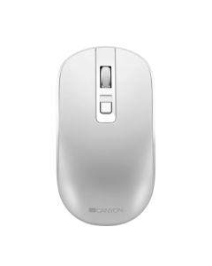Canyon MW-18 2.4GHz Wireless Rechargeable Mouse - Pearl White