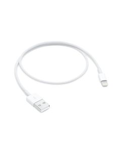 Apple Original Lightning To USB 0.5M Cable in white sold by Technomobi