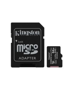 Kingston 64GB micSDXC Canvas Select Plus Card & Adapter by Technomobi