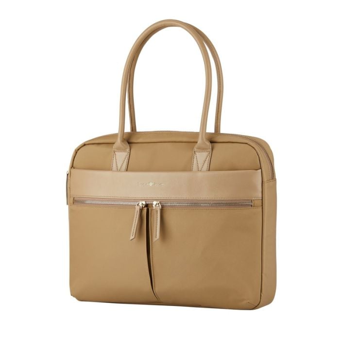 SupaNova Sienna 14.1 inch Ladies Laptop Bag Tan Technomobi