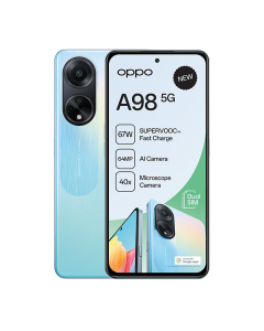 All New Oppo A98 5G 2023 with Supervooc fast charge sold by Technomobi