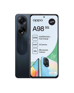 All New Oppo A98 5G 2023 with Supervooc fast charge sold by Technomobi