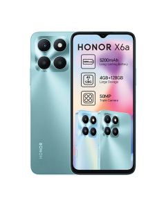 All New Honor X6a 2023 in cyan blue sold by Technomobi