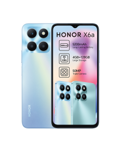 All New Honor X6a 2023 in Silver sold by Technomobi