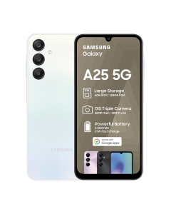 New Samsung Galaxy A25 5G 2024 in blue sold by Technomobi