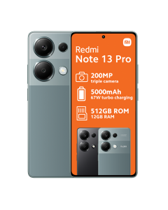 Xiaomi Redmi Note 13 Pro 4G in green sold by Technomobi