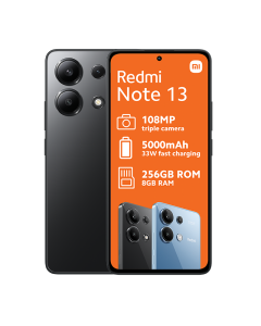 New Xiaomi redmi note 13 4G black sold by Technomobi