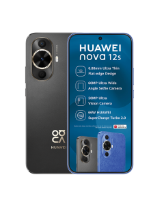 New Huawei Nova 12s 4G in black sold by Technomobi