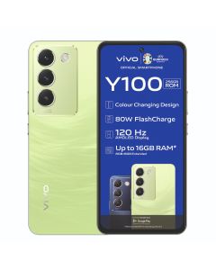 New Vivo Y100 4G in green sold by Technomobi