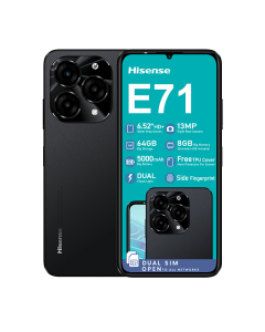 Hisense E71 64GB in black sold by Technomobi