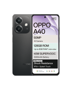 New Oppo A40 4G in black sold by Technomobi