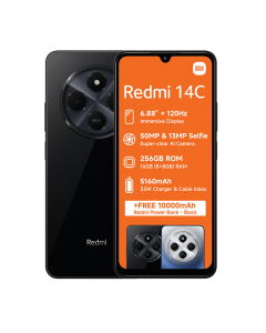 Xiaomi Redmi 14C 4G 256GB in Black sold by Technomobi