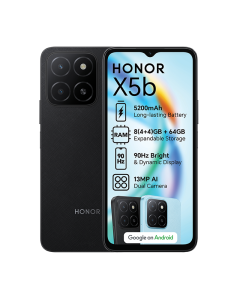 Honor X5b 64GB in black sold by Technomobi