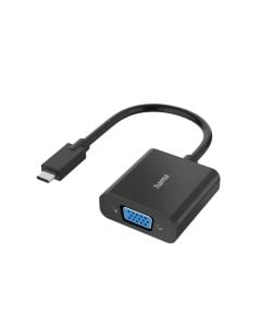 Hama Video Adapter USB C Plug To VGA Socket sold by Technomobi