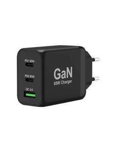 Port Connect 65W GaN USB Type-C Wall Charger sold by Technomobi