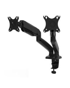 Port Monitor Arm Vesa Dual Screen in Black sold by Technomobi