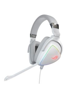 Asus ROG Delta RGB Wired Gaming Headset in white sold by Technomobi