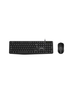 Canyon SET-1 UK/US Wired Keyboard & Mouse Combo sold by Technomobi