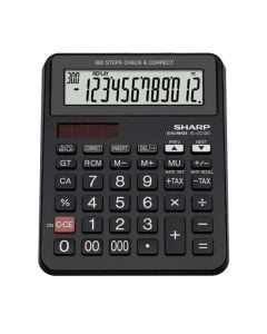 Sharp EL-CC12D CheckCorrect Tax Desk Calculator sold by Technomobi