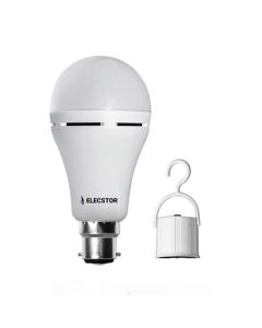 Elecstor B22 7W Rechargeable LED Bulb sold by Technomobi