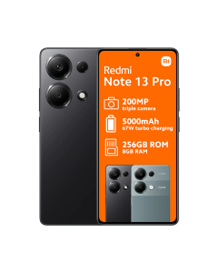 Xiaomi redmi note 13 pro 5G black sold by Technomobi