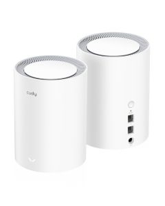 Cudy AX1800 WiFi 6 Mesh Kit 2-Pack iin white sold by Technomobi