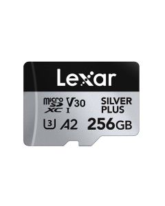 Lexar MicroSD Silver Plus 256GB UHS I C10 U3 sold by Technomobi