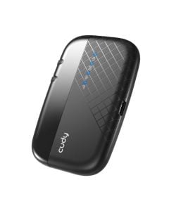 Cudy 4G LTE Portable Mobile Wi-Fi in Black sold by Technomobi